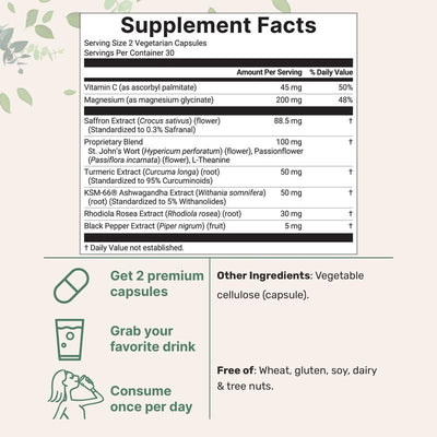 Saffron+ Advanced Supplements